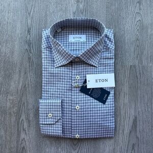 Eton Men's Shirt, size 42 (Large), 16 1/5 neck, retails for $285 - NWT